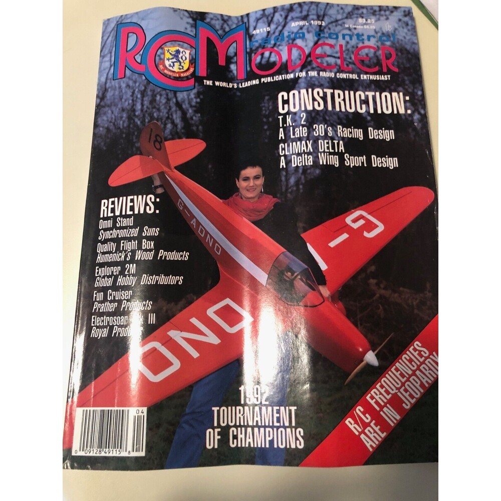 RC Modeler Magazine April 1993